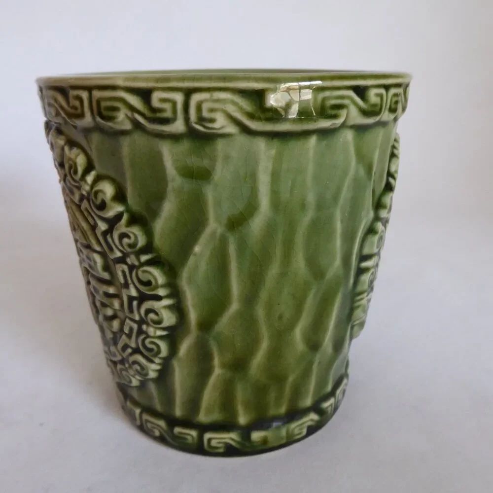 VINTAGE 1967 MANDARIN SAN FRANCISCO CERAMIC TIKI BUCKET MUG OTAGIRI JAPAN